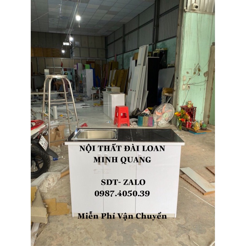 TỦ BẾP MINI SẴN BỒN RỬA,NHỰA ĐÀI LOAN CAO CẤP FREESHIP TPHCM