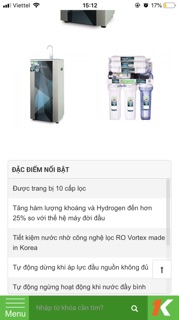 Máy lọc nước Kangaroo Kg100HP (hydrogen)