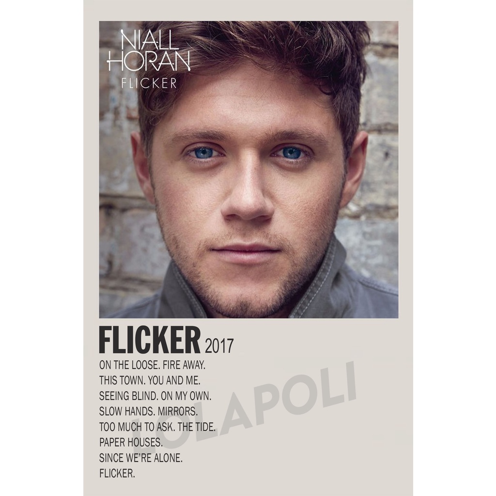 Vỏ Bọc Poster In Hình Ca Sĩ Niall Horan Độc Đáo
