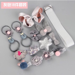 Set kẹp tóc 18 món
