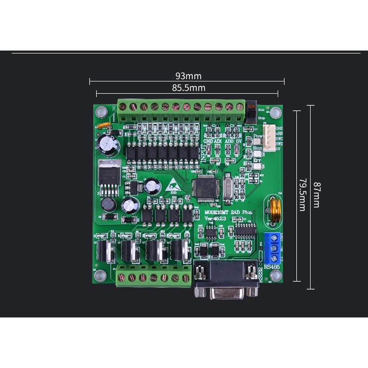 FX2N-10MR-2AD FX2N-10MT-2AD - Bộ điều khiển lập trình PLC Mitsubishi - Board PLC Mitsubishi FK2N FX1N 10MR 14MR 24MR