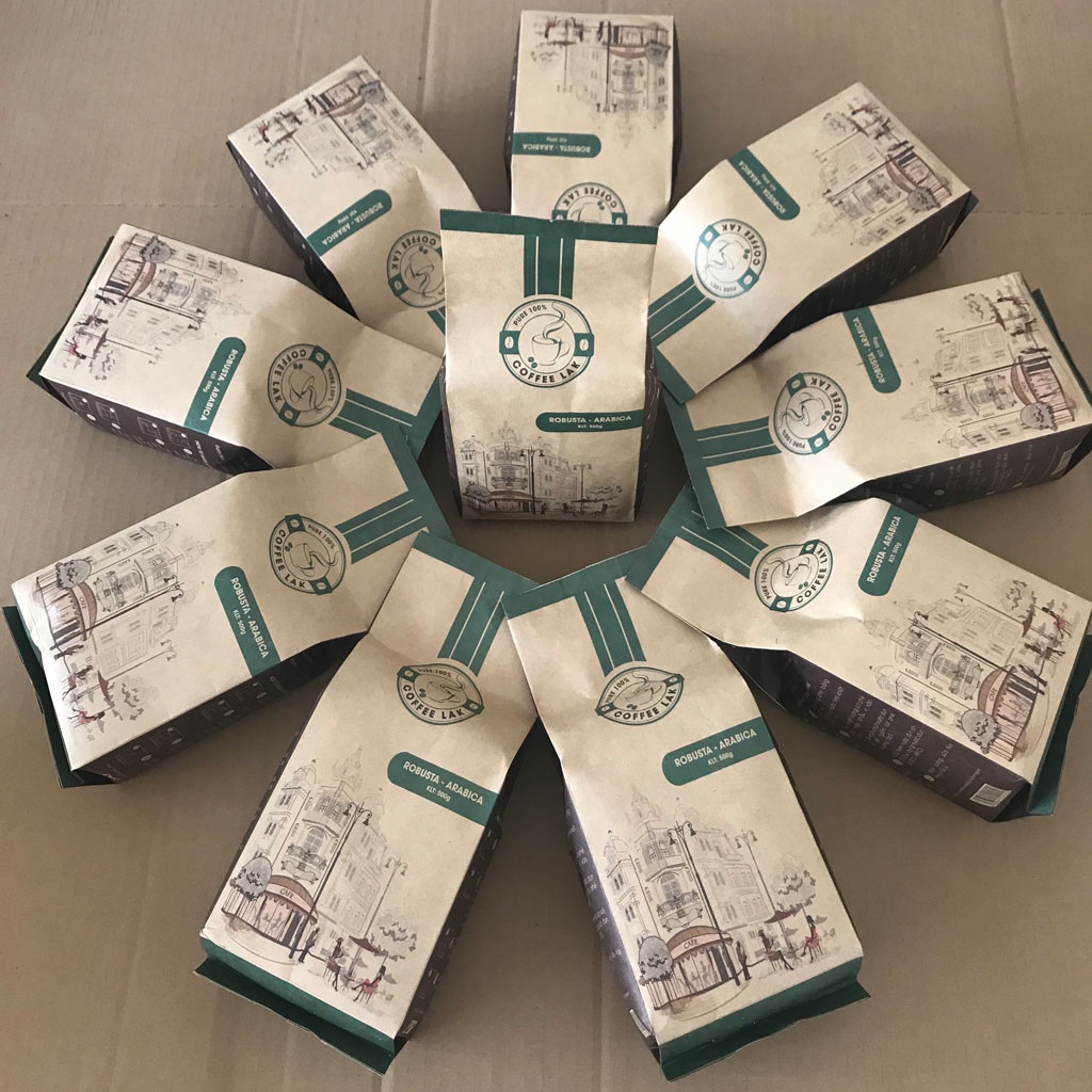 Cà phê Robusta mix Arabica, cafe pha phin, nguyên chất 100%, rang mộc tự nhiên đậm đà - tinh tế -  ngọt ngào - 1kg | BigBuy360 - bigbuy360.vn