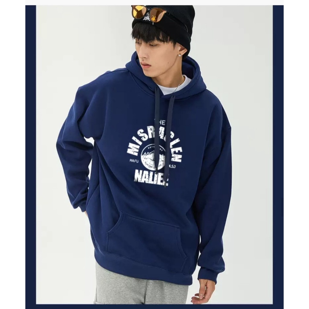 Áo Hoodie Phối Mũ Trùm Đầu NALIEE Phong Cách Nam Nữ Thời Trang, Thiết Kế UNISEX Kèm Nỉ Ngoại Cao Cấp Mã GAREM 123