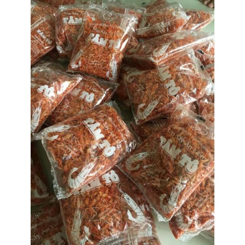 Gói tép sấy Khô 100gr làm bánh tráng nướng- bắp xào
