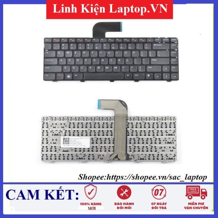 Bàn phím DELL N4110 - Vostro 3350 3450 3460 3550 3555 3560 1440 1445 1450 1540 1550 2420 13Z N311Z 14Z N411z M411R V131