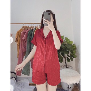 BỘ NGỦ PIJAMA LỤA GẤM CAO CẤP , SIÊU SANG CHẢNH