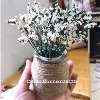 Bình hoa sao khô mini xinh xắn để bàn handmade phòng cách vintage