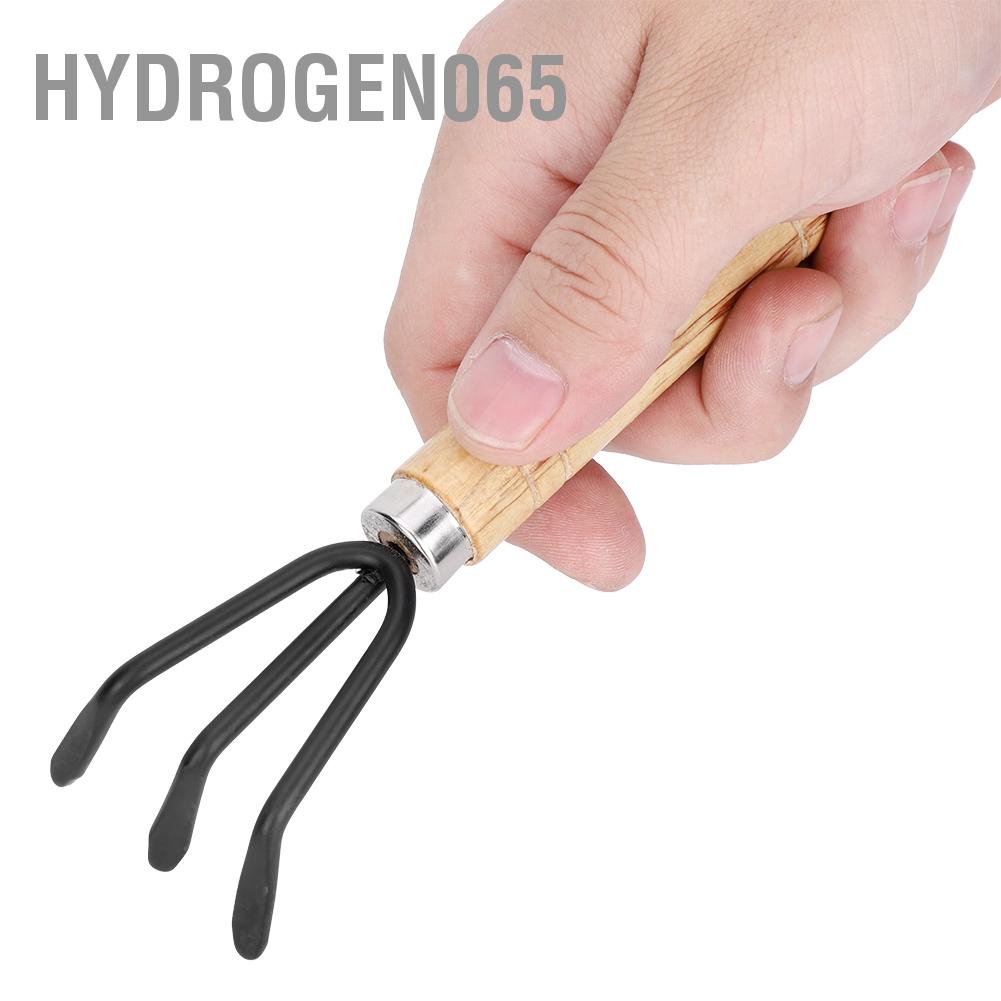 3 Dụng cụ làm vườn cây trồng hoa mini gồm xẻng + cây cào