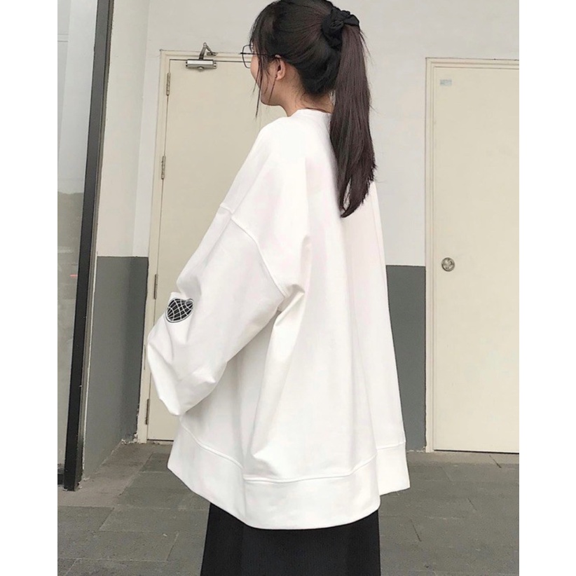 [ Có ảnh thật] Áo sweater unisex Black air nỉ bông cotton dưới 65kg siêu xinh | BigBuy360 - bigbuy360.vn