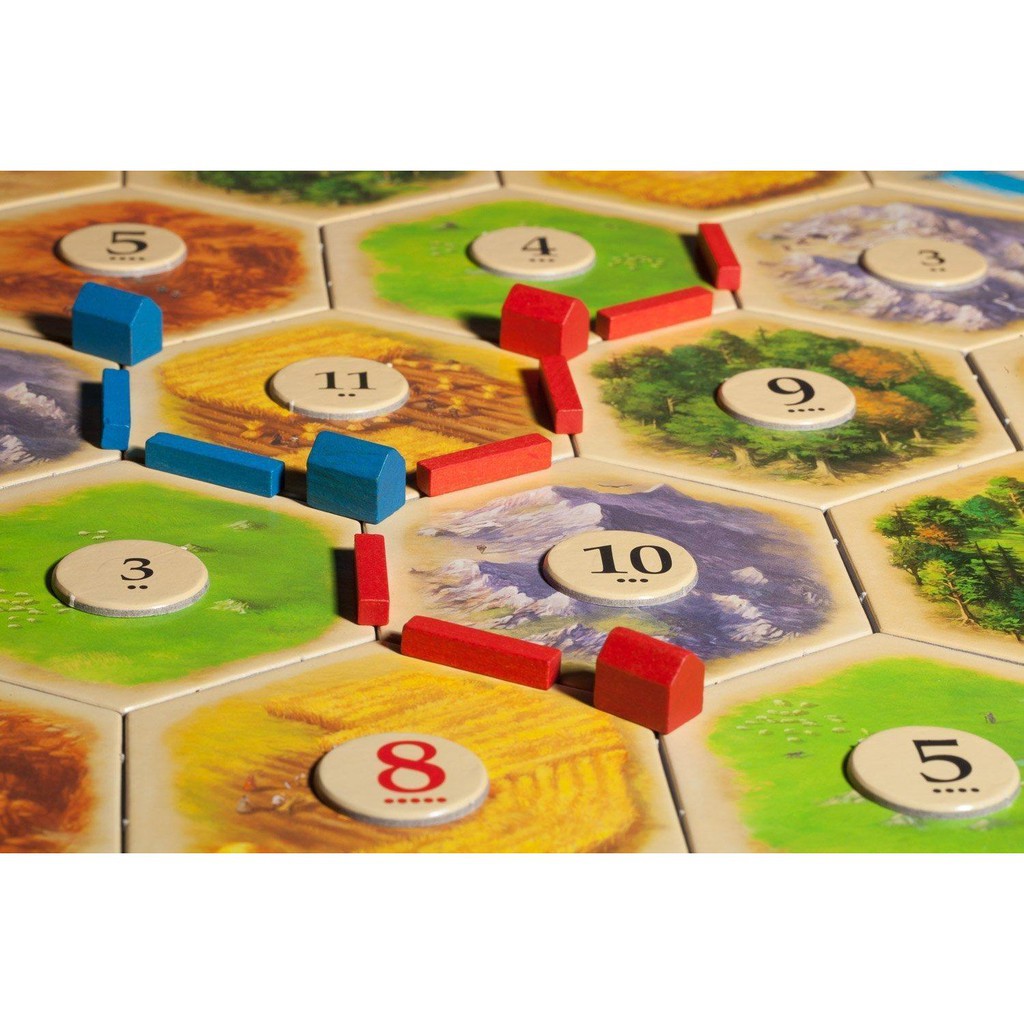 Trò Chơi Chiến Thuật The Settlers Of Catan Tiếng Anh - KIDWORLD