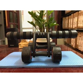 Con Lăn 4 Bánh Tập Cơ Bụng (Tặng Kèm Thảm Lót)