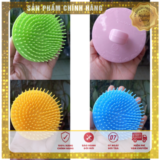 Lược massage đầu Lược gội đầu thư giãn da đầu, tẩy tế bào chết, lược chải dưỡng sinh