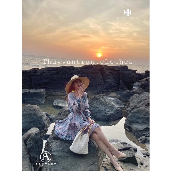 Váy Bohemian cách điệu
