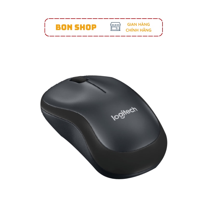 Chuột Silent M220 chống ồn không tiếng click kích thước nhỏ gọn dùng cho máy tính và laptop - Bonshop