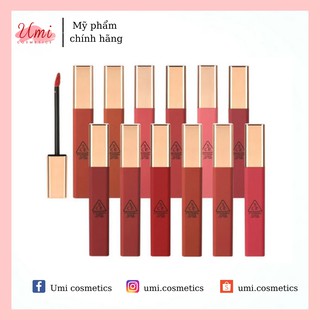 Son Kem Lì 3CE Cloud Lip Tint Full 12 Màu Hàn Quốc Hàng Chính Hãng Mềm Mịn, Bền Màu