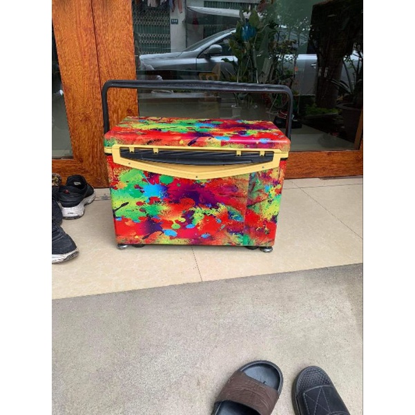 Decal Dán Thùng Câu Cá