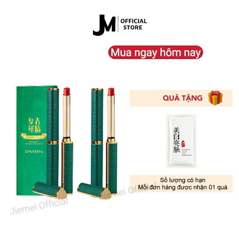 Son lì nội địa Trung DMDN không lem, Son thỏi lì không dính lem kháng nước tốt