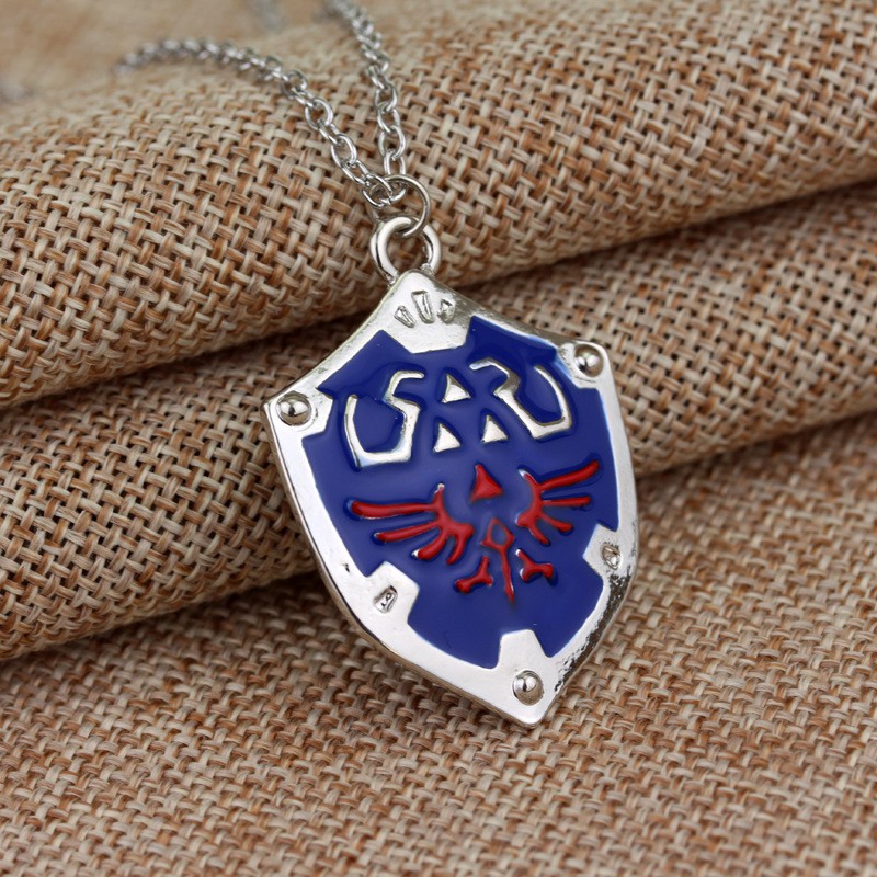 Dây đeo cổ khiên Hylian Shield series game The Legend of Zelda mini