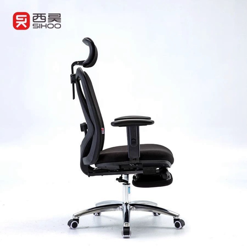 Ghế Sihoo M18 - Ghế Xoay Văn Phòng Công Thái Học Điều Chỉnh Lưng Bảo Vệ Cột Sống