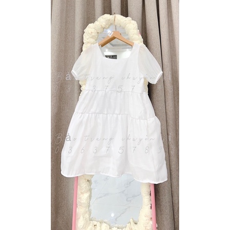 Váy Baby Doll Tầng 2 Lớp Phong Cách Tiểu Thơ Bánh Bèo - Đầm Dáng Bbd Xoè Hot Trend 2022