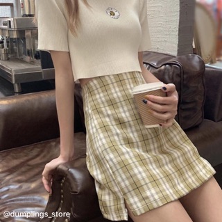 Chân váy kẻ size S M L