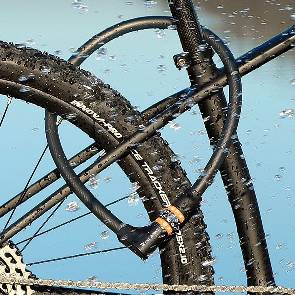 Ổ Khóa Mật Khẩu 2 Trong 1 Thông Dụng An Toàn Cho Xe Đạp