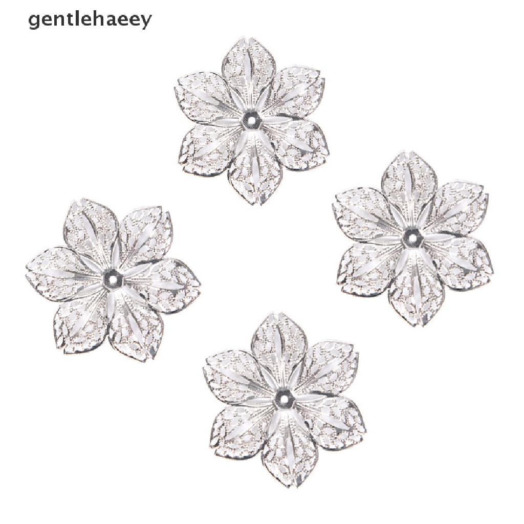 Set 50 phụ kiện làm đồ trang sức thủ công hình bông hoa DIY