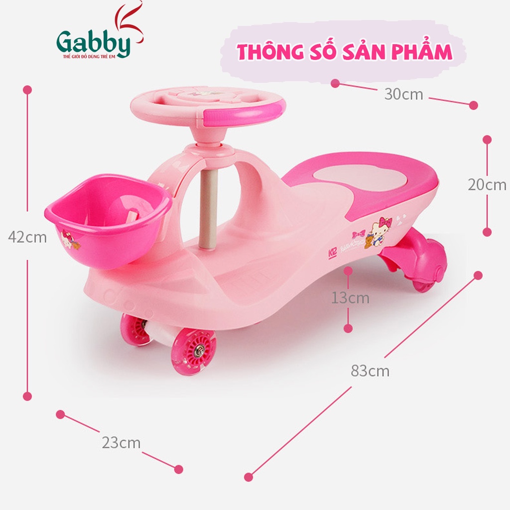 Xe Lắc Chòi Chân Cho Bé (Superwings, Hello Kitty, Minion)