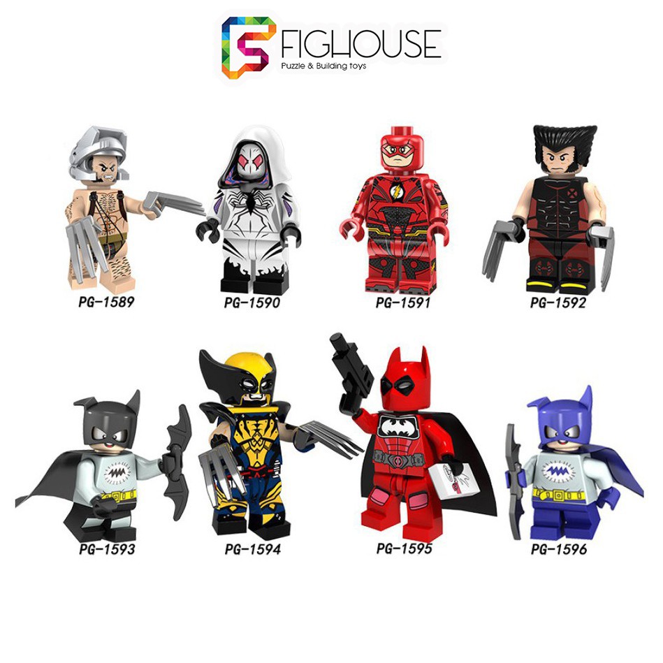 Đồ chơi lắp ráp nhân vật minifigures Spider-Gwen PG1590