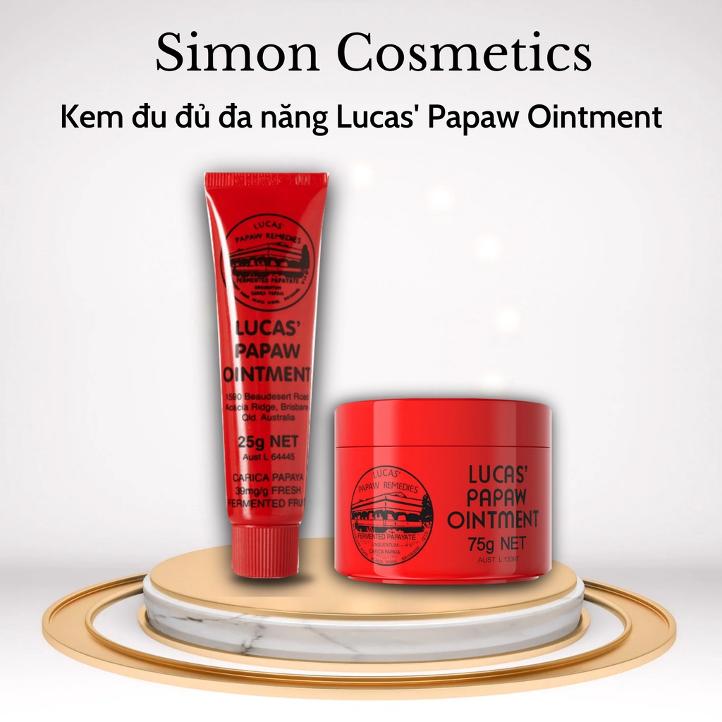 Kem Đa Năng Lucas Papaw Đu Đủ 25g