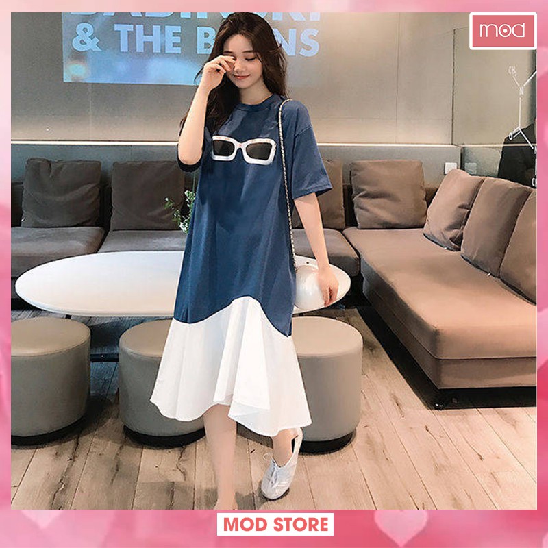 (Chất đẹp) Váy Suông Váy Đi Chơi Đi Biển Chất Đẹp, Co Giãn Phong Cách Hàn Quốc Đủ Size V2
