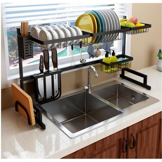 Kệ úp bát đĩa 2 tầng