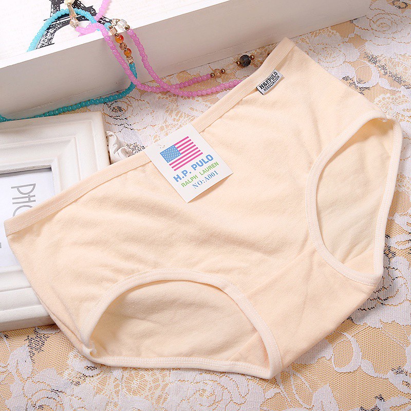 Quần Lót Cotton Thiết Kế Giản Dị Cho Nữ