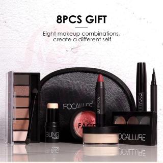 [Hàng mới về] Bộ mỹ phẩm trang điểm 8 món Focallure