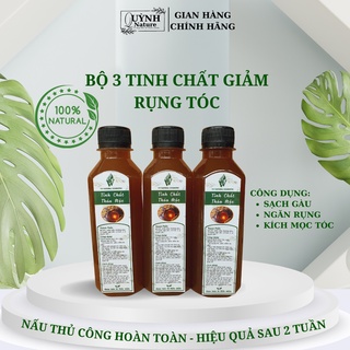 3 chai tinh chất thảo mộc giảm rụng tóc, kích mọc tóc nhanh