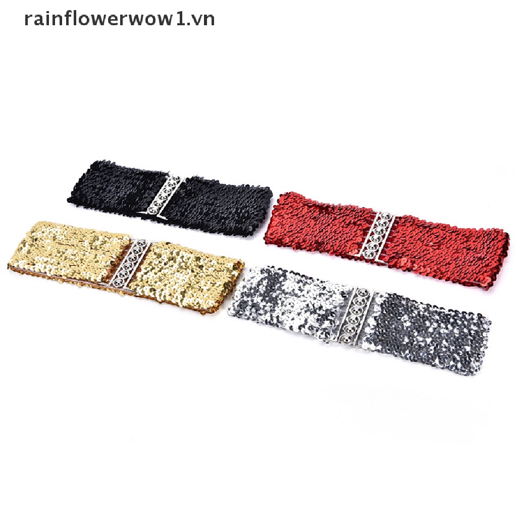 Quần Ống Rộng Đính Kim Sa Thời Trang Cho Nữ