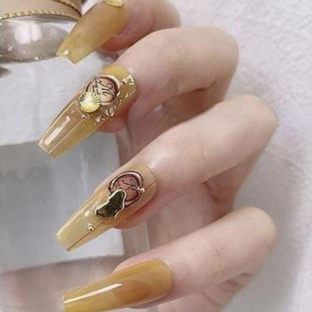 Miếng Dán Trang Trí Móng Tay Nghệ Thuật Xinh Xắn