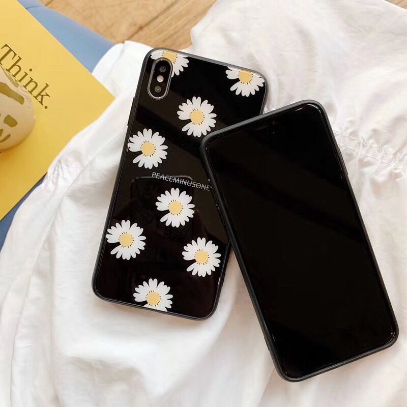 Ốp lưng điện thoại cứng hoa Daisy dành cho iphone 11 11Pro Max 6 6s Plus 7 8 Plus X XS XR XSMAX | BigBuy360 - bigbuy360.vn