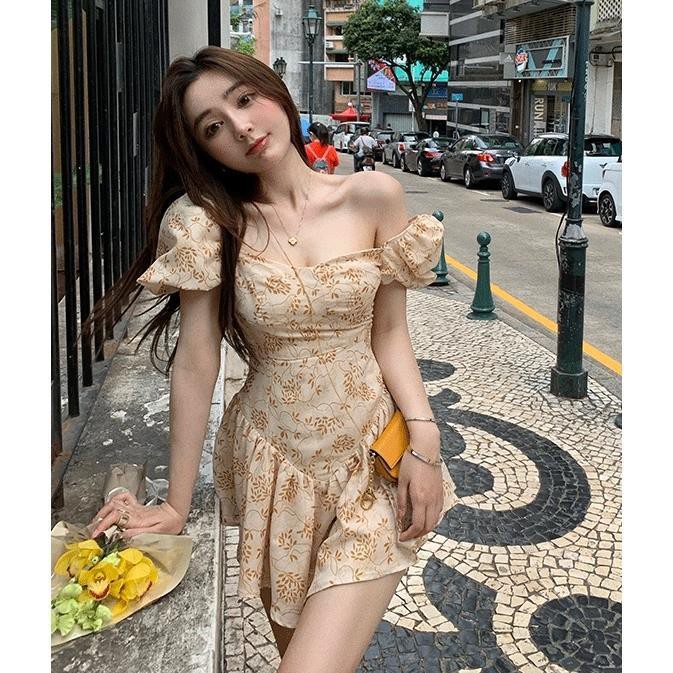Đầm Hai Dây Eo Cao Dáng Ôm Thời Trang Mùa Hè Mới 2021 | BigBuy360 - bigbuy360.vn