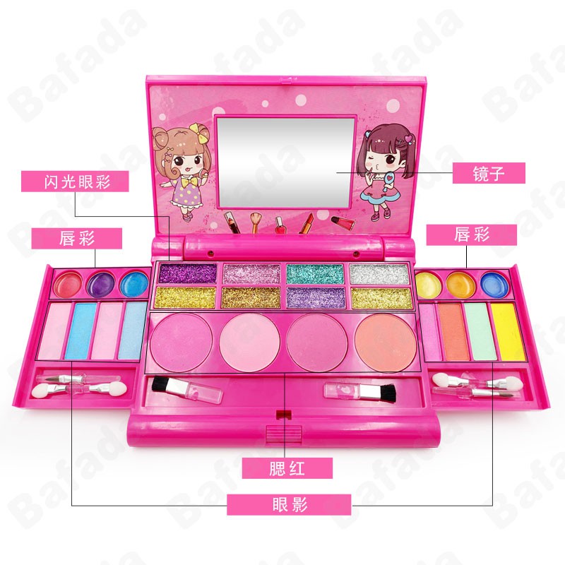 SAFETY TESTED- NON TOXIC Princess Girls Makeup Kit,Make up for Kids Girl,Girls Toy Make Up Kits,,kids make up set,lipstick for kids girl,Pretend Play Kids Beauty Salon,Makeup set for kids real