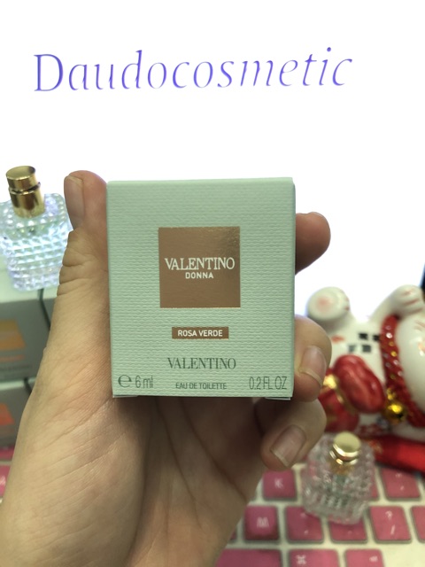 [ mini ] Nước hoa Valentino Donna Rosa Verde EDT 6ml | Thế Giới Skin Care