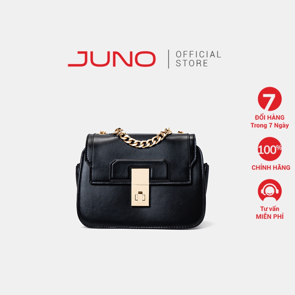 Túi Xách Nhỏ JUNO Phối Nắp Dập Nổi TXN600