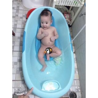Combo châuk tắm + giỏ sơ sinh to