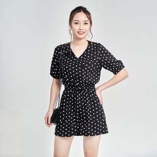 Bộ Jumpsuit chấm bi nhiều màu