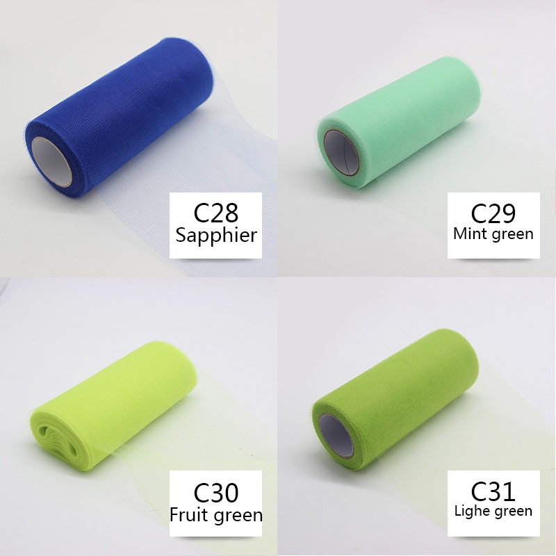 Cuộn Vải Tuyn 25 Yd Dùng Gói Quà, Trang Trí Tiệc Cưới