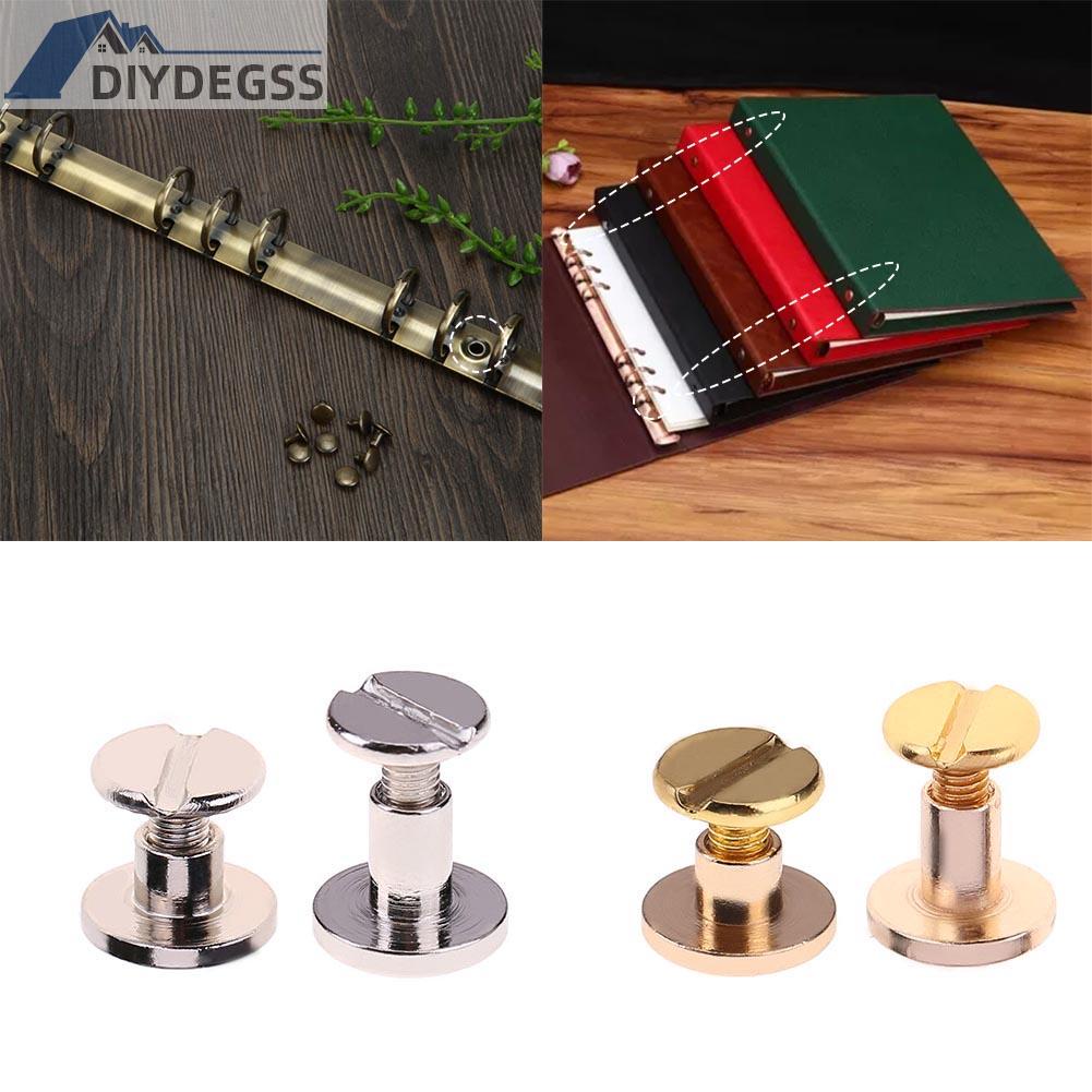 Bộ 20 Đinh Tán Bằng Đồng Thau Dùng Làm Thắt Lưng Da Diy
