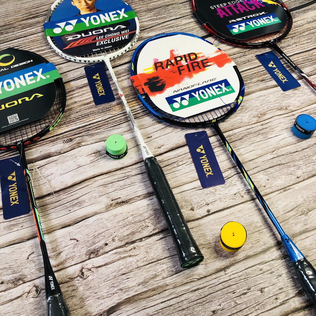 VỢT CẦU LÔNG YONEX khung hợp kim siêu nhẹ,bền lực căng dây 8,5kg (nặng 85-90gr)- Tặng 1 cuốn vợt &amp; 1 bao vợt (1 cây)