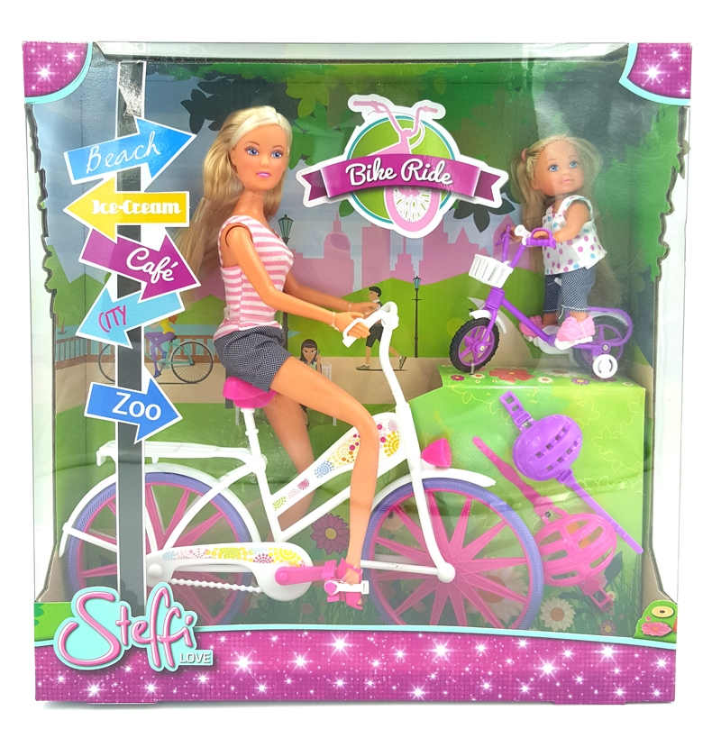 Đồ Chơi Trẻ Em Búp Bê Đạp Xe, Steffi Love Bike Ride 105733045 - Simba
