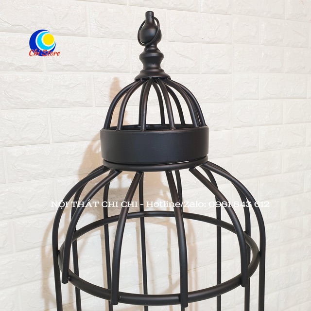 Kệ Lồng Chim Trang Trí Decor Phòng Khách Sang Trọng HÀNG NHẬP KHẨU, Kệ Trưng Bày Hình Lồng Chim Phong Cách Tân Cổ Điển