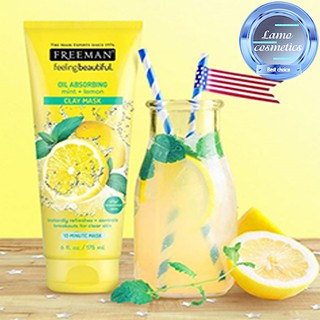 Mặt nạ Freeman Mint And Lemon Clay Mask